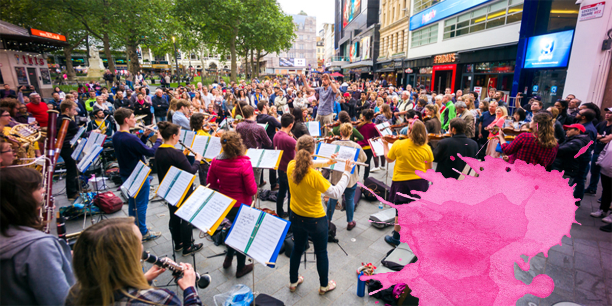 On tour with the Street Orchestra of London